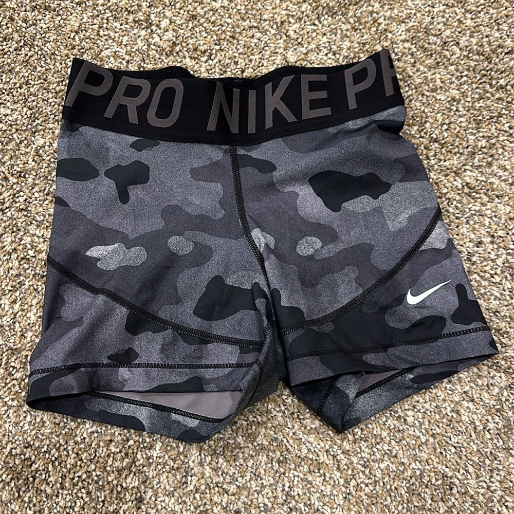 Camouflage Nike Pro Shorts